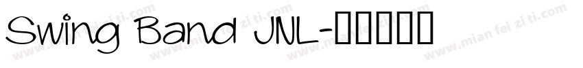 Swing Band JNL字体转换